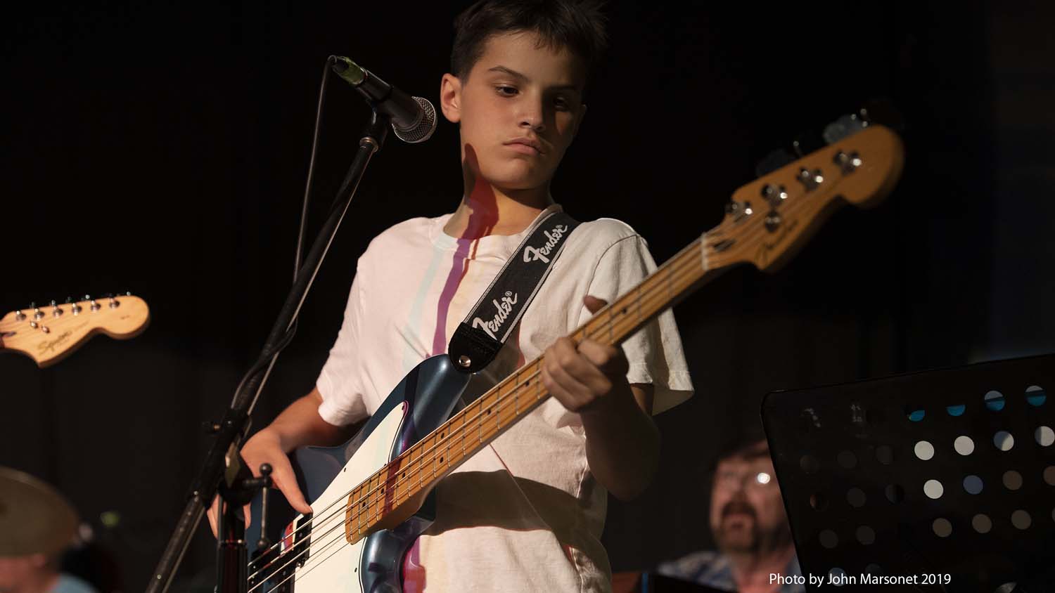 Music lessons Toronto — Studio 211 student on stage performance